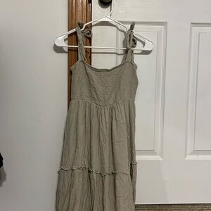 Girl And The Sun Dress